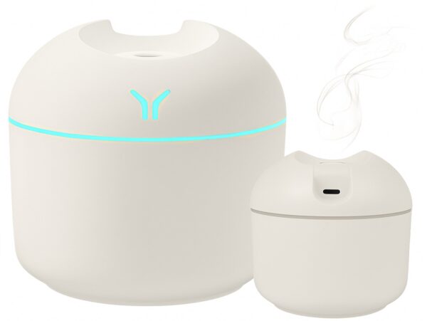 NAWILŻACZ POWIETRZA USB 250ML - kremowy