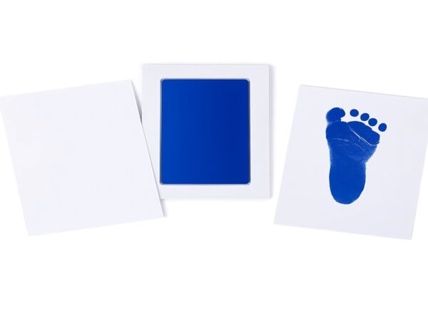 ODCISK RĄCZKI STÓPKI NIEBRUDZĄCY 15,3x10 - granatowy