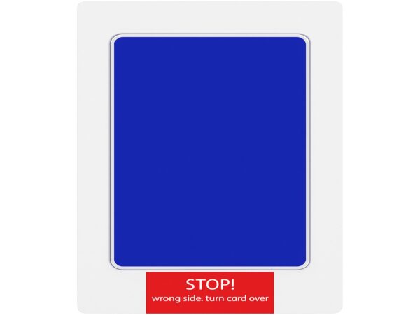 ODCISK RĄCZKI STÓPKI NIEBRUDZĄCY 15,3x10 - granatowy