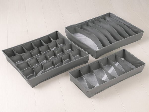 ORGANIZER NA BIELIZNĘ 3 CZĘŚCIOWY ZESTAW