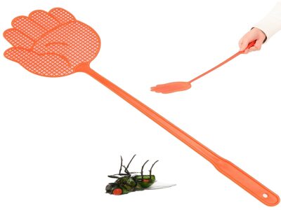 PACKA KLEPKA NA MUCHY ŁAPKA 42x11cm - pomarańczowy