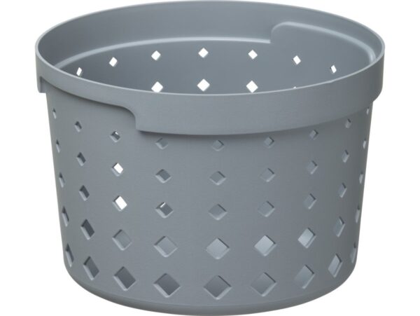 PLAST TEAM KOSZYK ORGANIZER SEOUL ROUND MEDIUM - szary