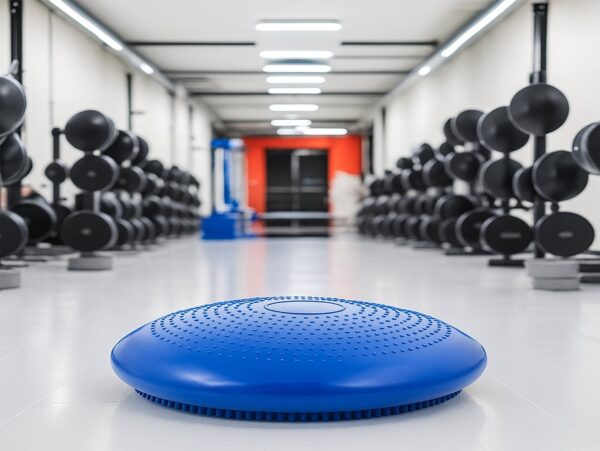 PODUSZKA SENSOMOTORYCZNA DYSK - niebieski