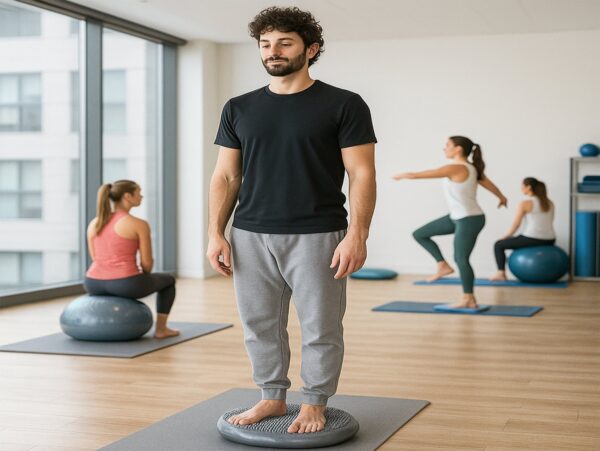 PODUSZKA SENSOMOTORYCZNA DYSK - szary