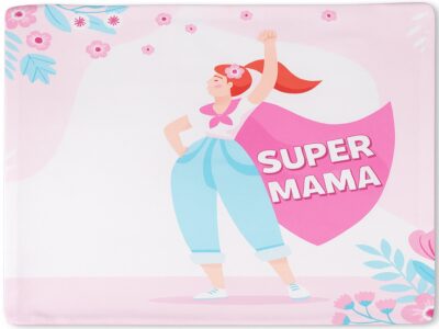 POSZEWKA NA PODUSZKĘ NA DZIEŃ MAMY 40x40 - super mama