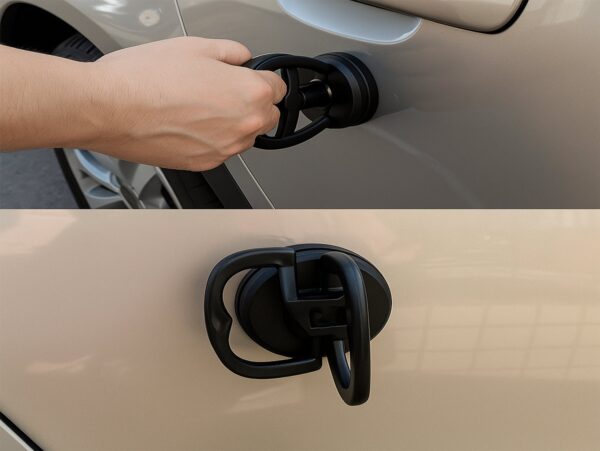 PRZYSSAWKA DO USUWANIA WGNIECEŃ 6,5 x 5,8cm - czarny