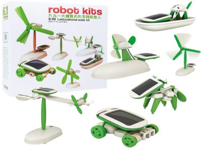ROBOT SOLARNY KITS 6w1 ZESTAW SOLAR EDUKACYJNY