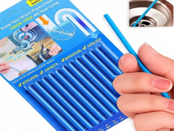 SANI STICK PATYCZKI DO CZYSZCZENIA UDRAŻNIANIA RUR 12 SZT