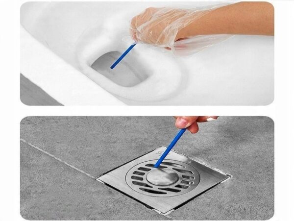 SANI STICK PATYCZKI DO CZYSZCZENIA UDRAŻNIANIA RUR 12 SZT