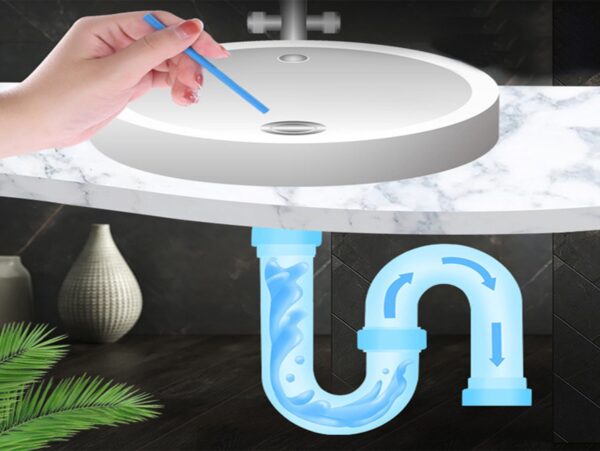 SANI STICK PATYCZKI DO CZYSZCZENIA UDRAŻNIANIA RUR 12 SZT