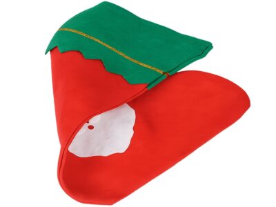 SKARPETA ŚWIĄTECZNA NA PREZENTY - głowa mikołaja