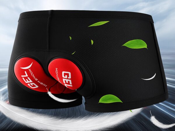 SPODENKI ROWEROWE Z NAKŁADKĄ ŻELOWĄ - rozmiar 2XL