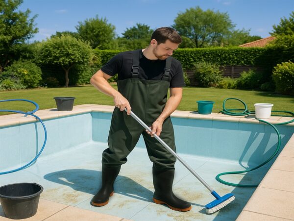 SPODNIE WĘDKARSKIE WODERY SPODNIOBUTY 45 WKŁADKA 28.5CM