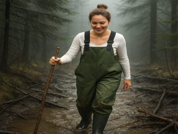 SPODNIE WĘDKARSKIE WODERY SPODNIOBUTY 45 WKŁADKA 28.5CM