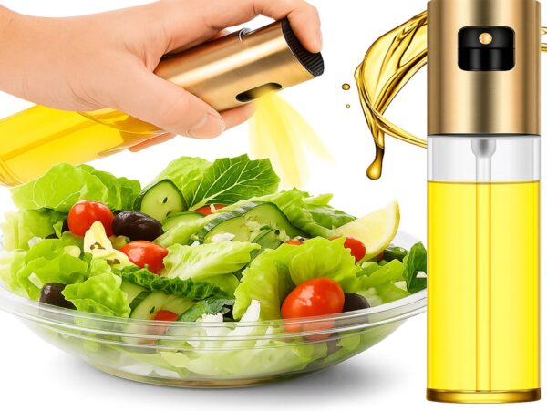 SPRYSKIWACZ DO OLEJU OLIWY 100ml - złoty