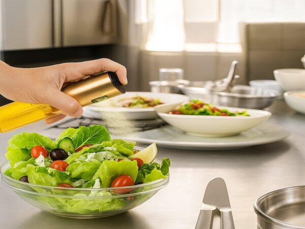 SPRYSKIWACZ DO OLEJU OLIWY 100ml - złoty