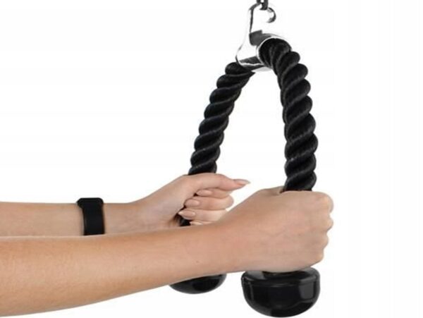 SZNUR UCHWYT LINA DO WYCIĄGU ATLASU NA TRICEPS