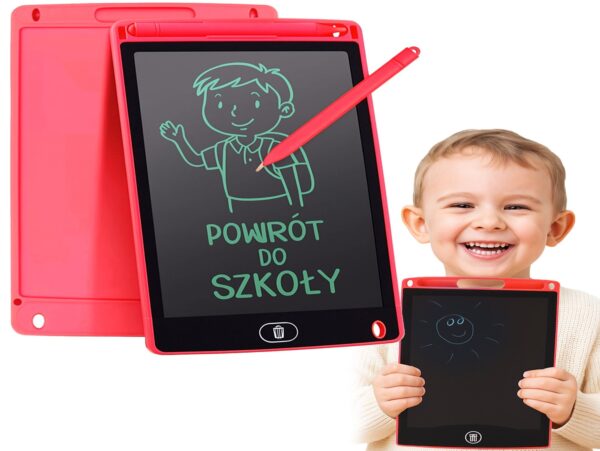 TABLET ZNIKOPIS 8,5 CALA RYSIK - czerwony