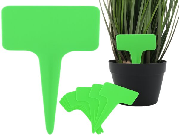 TABLICZKA ETYKIETA DO ROŚLIN 10x6cm 50SZT - zielony