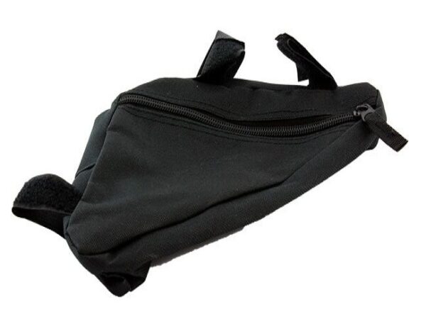 TORBA SAKWA ROWEROWA POD RAMĘ NA ZAMEK - czarny bez napisu