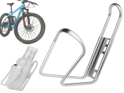 UCHWYT NA BIDON ALUMINIOWY - srebrny