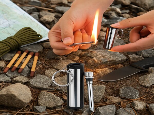 WIECZNA ZAPAŁKA KRZESIWO OKRĄGŁA