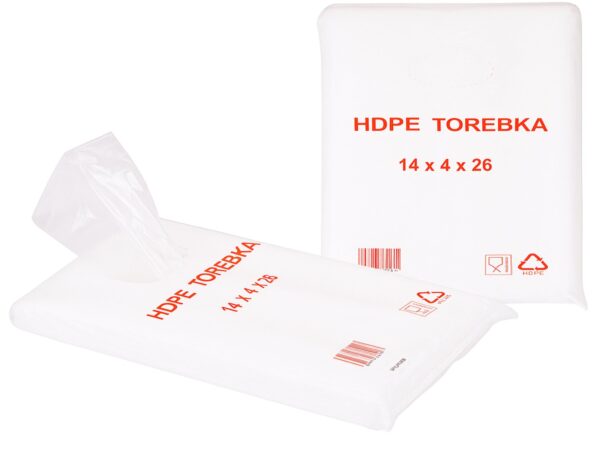 WORECZKI FOLIOWE HDPE 26x14cm 800szt