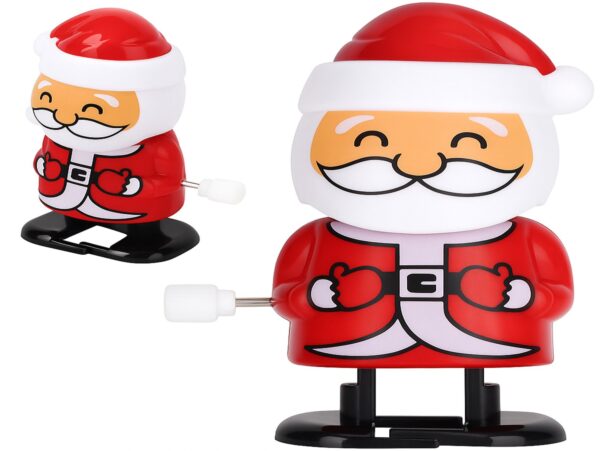 ZABAWKA NAKRĘCANA BOŻONARODZENIOWA - mikołaj