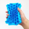FOREMKA FORMA SILIKONOWA NA KOSTKI LODU - niebieski