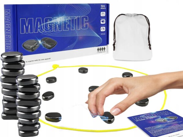 KAMIENIE KAMYCZKI SZACHY MAGNETYCZNE GRA 20 KAMYCZKÓW