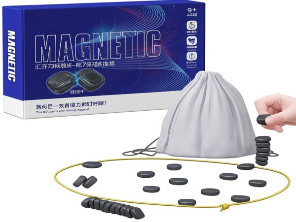 KAMIENIE KAMYCZKI SZACHY MAGNETYCZNE GRA 20 KAMYCZKÓW