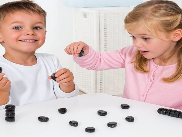 KAMIENIE KAMYCZKI SZACHY MAGNETYCZNE GRA 20 KAMYCZKÓW