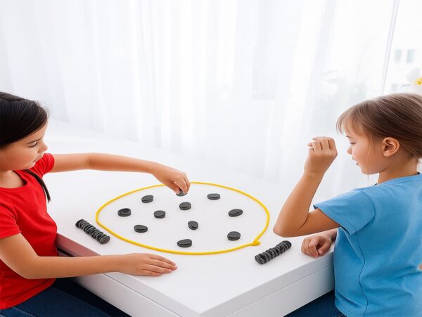 KAMIENIE KAMYCZKI SZACHY MAGNETYCZNE GRA 20 KAMYCZKÓW