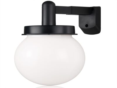 LAMPA OGRODOWA SOLARNA KULA KINKIET 12CM