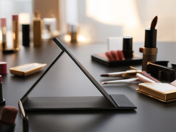 LUSTERKO SKŁADANE KOSMETYCZNE 21x15cm