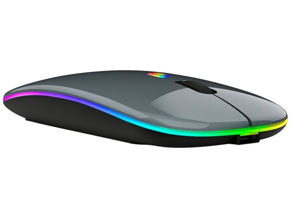 MYSZKA BEZPRZEWODOWA RGB LED 2,4G BLUETOOTH