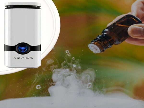 NAWILŻACZ POWIETRZA JONIZATOR AROMATERAPIA OCZYSZCZACZ XL