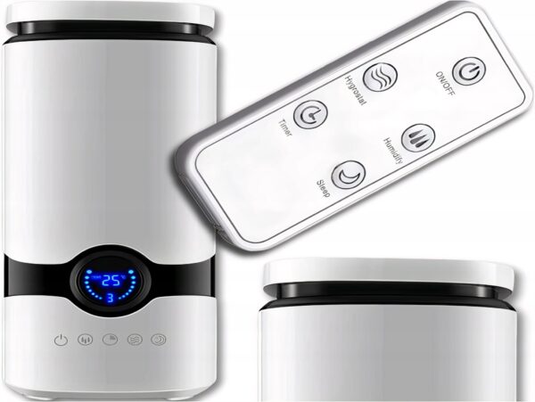 NAWILŻACZ POWIETRZA JONIZATOR AROMATERAPIA OCZYSZCZACZ XL