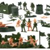ŻOŁNIERZYKI ZESTAW FIGUREK MILITARNYCH