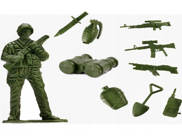 ŻOŁNIERZYKI ZESTAW FIGUREK MILITARNYCH