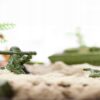 ŻOŁNIERZYKI ZESTAW FIGUREK MILITARNYCH