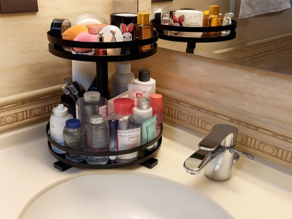 PÓŁKA REGAŁ KUCHENNY OBROTOWY 44x26cm - okragły