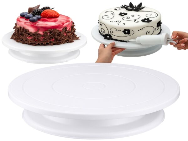 PATERA TALERZ OBROTOWY DO DEKOROWANIA TORTÓW CIAST