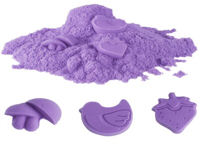 PIASEK KINETYCZNY PIASKOLINA 2KG ZAPAS - fioletowy