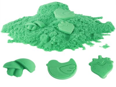 PIASEK KINETYCZNY PIASKOLINA 2KG ZAPAS - zielony