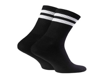 SKARPETY SPORTOWE WYSOKIE 3 PARY 39-44 - czarny