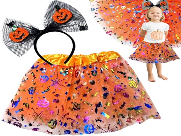 STRÓJ PRZEBRANIE NA HALLOWEEN DYNIA