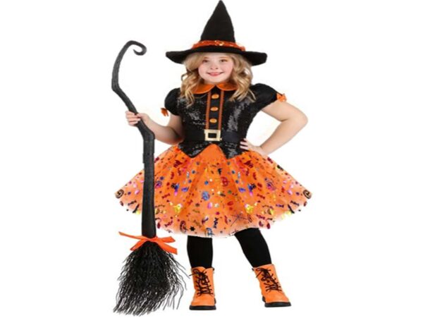 STRÓJ PRZEBRANIE NA HALLOWEEN DYNIA