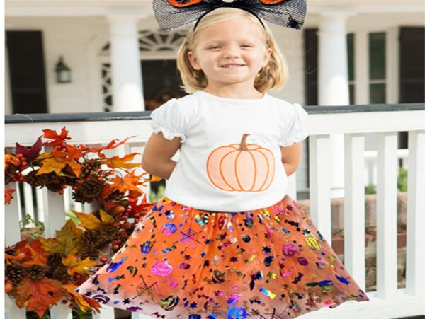 STRÓJ PRZEBRANIE NA HALLOWEEN DYNIA