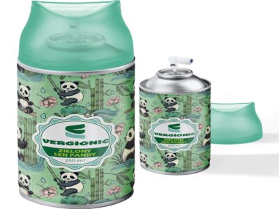 VERGIONIC ODŚWIEŻACZ POWIETRZA ZAPAS 250ML - zielony sen pandy